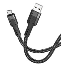 USB кабель Hoco U110, Type-C, 1.2 м., Чорний