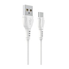 USB кабель Borofone BX51 Triumph, MicroUSB, 1.0 м., Білий