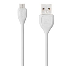 USB кабель Remax RC-050m Lesu, MicroUSB, Original, 1.0 м., Білий