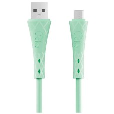 USB кабель Joko DL-26, MicroUSB, 1.0 м., Зелений