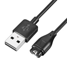 USB кабель зарядки Garmin 5, 5S, 5X Plus, 6s, 6x Pro, Fenix 6, SK, Чорний