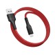 USB кабель Ridea RC-M112 Fila, MicroUSB, 1.0 м., Чорний