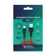 USB кабель Ridea RC-M112 Fila, MicroUSB, 1.0 м., Чорний