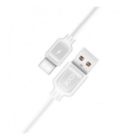 USB кабель XO NB36, MicroUSB, 1.0 м., Білий