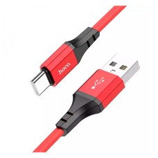 USB кабель Hoco X86, Type-C, 1.0 м., Червоний