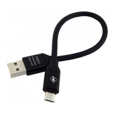 USB кабель MicroUSB, 0.15 м., China, Чорний