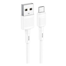 USB кабель Hoco X83, MicroUSB, 1.0 м., Білий