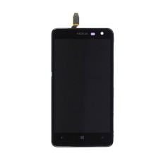 Дисплей Nokia Lumia 625, з сенсором, Чорний