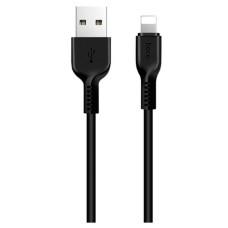 USB кабель Hoco X20 Flash Apple iPhone SE 2022, iPhone 14 Pro Max, iPhone 14 Plus, iPhone 14 Pro, iPhone 14, iPhone 13 Pro, iPhone 13 Mini, iPhone 13, iPhone 13 Pro Max, iPhone 12 Mini, iPhone 12 Pro Max, iPhone 12 Pro, Lightning, Чорний