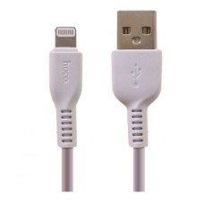 USB кабель Hoco X20 Flash Apple iPhone SE 2022, iPhone 14 Pro Max, iPhone 14 Plus, iPhone 14 Pro, iPhone 14, iPhone 13 Pro, iPhone 13 Mini, iPhone 13, iPhone 13 Pro Max, iPhone 12 Mini, iPhone 12 Pro Max, iPhone 12 Pro, Lightning, 2.0 м., Білий