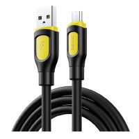 USB кабель Remax RC-C113 Ruinay, MicroUSB, 1.0 м., Черный