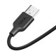 USB кабель Ridea RC-AI21 AirSiliconePro, MicroUSB, 1.0 м., Чорний