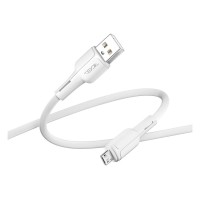 USB кабель Ridea RC-CO10 CommonPro, MicroUSB, 1.0 м., Белый