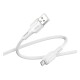 USB кабель Ridea RC-CO10 CommonPro, MicroUSB, 1.0 м., Белый