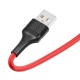 USB кабель Ridea RC-ST74 StablePro, MicroUSB, 1.0 м., Красный