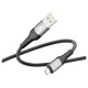 USB кабель Ridea RC-US42 UltraStrong, MicroUSB, 2.0 м., Черный