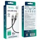 USB кабель Ridea RC-US42 UltraStrong, MicroUSB, 1.2 м., Чорний