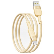 USB кабель Ridea RC-CP43 ColorPro Apple iPhone SE 2022, iPhone 14 Pro Max, iPhone 14 Plus, iPhone 14 Pro, iPhone 14, iPhone 13 Pro, iPhone 13 Mini, iPhone 13, iPhone 13 Pro Max, iPhone 12 Mini, iPhone 12 Pro Max, Lightning, 1.2 м., Помаранчевий