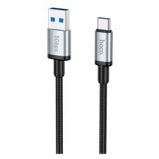 USB кабель Hoco US10, Type-C, 0.5 м., Чорний