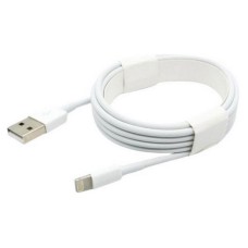 USB кабель Dengos Apple iPhone SE 2022, iPhone 14 Pro Max, iPhone 14 Plus, iPhone 14 Pro, iPhone 14, iPhone 13 Pro, iPhone 13 Mini, iPhone 13, iPhone 13 Pro Max, iPhone 12 Mini, iPhone 12 Pro Max, iPhone 12 Pro, Lightning, 2.0 м., Білий