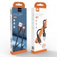 USB кабель WUW X203, MicroUSB, 1.0 м., Чорний
