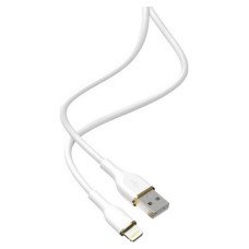 USB кабель iEnergy CA-88i Apple iPhone SE 2022, iPhone 14 Pro Max, iPhone 14 Plus, iPhone 14 Pro, iPhone 14, iPhone 13 Pro, iPhone 13 Mini, iPhone 13, iPhone 13 Pro Max, iPhone 12 Mini, iPhone 12 Pro Max, iPhone 12 Pro, Lightning, 1.0 м., Білий