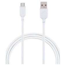 USB кабель Momax DM16W, MicroUSB, 1.0 м., Білий