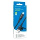 USB кабель Borofone BX91 Symbol, MicroUSB, 1.0 м., Черный