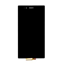 Дисплей Sony C6802 Xperia Z Ultra, C6806 Xperia Z Ultra, C6833 Xperia Z Ultra, (High quality), з сенсором, без рамки, IPS, Чорний