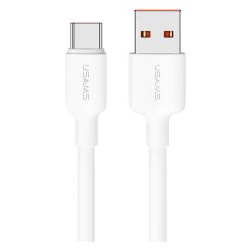 USB кабель Usams US-SJ601 U84, Type-C, 1.0 м., Білий