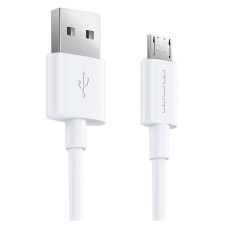 USB кабель WUW X158, MicroUSB, 1.0 м., Білий