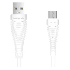 USB кабель WUW X75, MicroUSB, 1.0 м., Білий