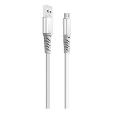 USB кабель XO NB154, MicroUSB, 1.0 м., Білий