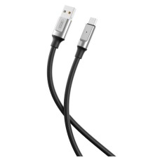 USB кабель XO NB251, MicroUSB, 1.0 м., Чорний