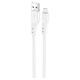 USB кабель Hoco X97 Crystal, MicroUSB, 1.0 м., Білий