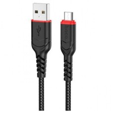 USB кабель Hoco X59, MicroUSB, 2.0 м., Чорний