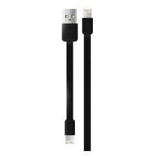 USB кабель WK WDC-009 M&S Apple iPhone SE 2022, iPhone 14 Pro Max, iPhone 14 Plus, iPhone 14 Pro, iPhone 14, iPhone 13 Pro, iPhone 13 Mini, iPhone 13, iPhone 13 Pro Max, iPhone 12 Mini, iPhone 12 Pro Max, Lightning, MicroUSB, 1.0 м., Чорний