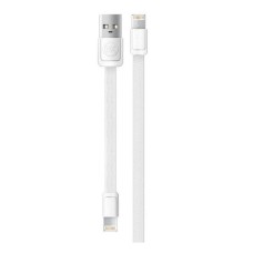 USB кабель WK WDC-009 M&S Apple iPhone SE 2022, iPhone 14 Pro Max, iPhone 14 Plus, iPhone 14 Pro, iPhone 14, iPhone 13 Pro, iPhone 13 Mini, iPhone 13, iPhone 13 Pro Max, iPhone 12 Mini, iPhone 12 Pro Max, Lightning, MicroUSB, 1.0 м., Білий