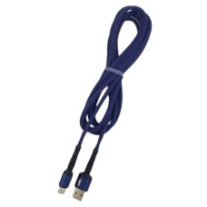 USB кабель EMY MY-452, Type-C, 1.0 м., Синій