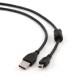 USB кабель Cablexpert, MiniUSB, 1.8 м., Черный