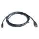 USB кабель REAL-EL, MiniUSB, 1.8 м., Чорний
