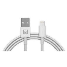 USB кабель REAL-EL EL123500055 Apple iPhone SE 2022, iPhone 14 Pro Max, iPhone 14 Plus, iPhone 14 Pro, iPhone 14, iPhone 13 Pro, iPhone 13 Mini, iPhone 13, iPhone 13 Pro Max, iPhone 12 Mini, iPhone 12 Pro Max, Lightning, 1.0 м., Білий