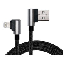 USB кабель REAL-EL Premium Apple iPhone SE 2022, iPhone 14 Pro Max, iPhone 14 Plus, iPhone 14 Pro, iPhone 14, iPhone 13 Pro, iPhone 13 Mini, iPhone 13, iPhone 13 Pro Max, iPhone 12 Mini, iPhone 12 Pro Max, Lightning, 1.0 м., Чорний