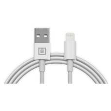 USB кабель REAL-EL EL123500056 Apple iPhone SE 2022, iPhone 14 Pro Max, iPhone 14 Plus, iPhone 14 Pro, iPhone 14, iPhone 13 Pro, iPhone 13 Mini, iPhone 13, iPhone 13 Pro Max, iPhone 12 Mini, iPhone 12 Pro Max, Lightning, 2.0 м., Білий