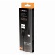 USB кабель REAL-EL Premium Fabric EL123500048, MicroUSB, 2.0 м., Черный