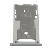 Слот SIM-карты (лоток) Xiaomi Redmi 4x, с разъемом карты памяти, Серебряный