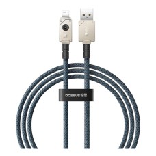 USB кабель Baseus P10355802221-00 Unbreakable Apple iPhone SE 2022, iPhone 14 Pro Max, iPhone 14 Plus, iPhone 14 Pro, iPhone 14, iPhone 13 Pro, iPhone 13 Mini, iPhone 13, iPhone 13 Pro Max, iPhone 12 Mini, Lightning, 1.0 м., Білий