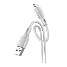 USB кабель Borofone BX99, Type-C, 1.0 м., Сірий