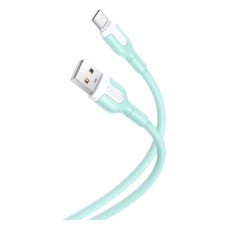 USB кабель XO NB212, Type-C, 1.0 м., Зелений