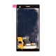 Дисплей Sony LT26w Xperia Acro S, з сенсором, Чорний